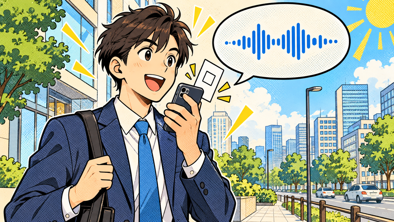 Voice note in. Answer out.